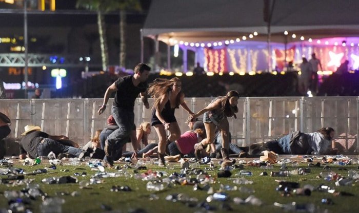 Las Vegas, Massacre, Las Vegas Massacre, People, Running