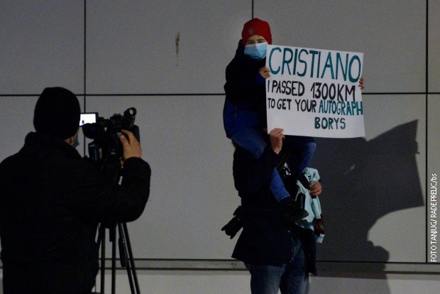 A child covered 1300km and arrived in Belgrade because of Cristiano Ronaldo, but was disappointed