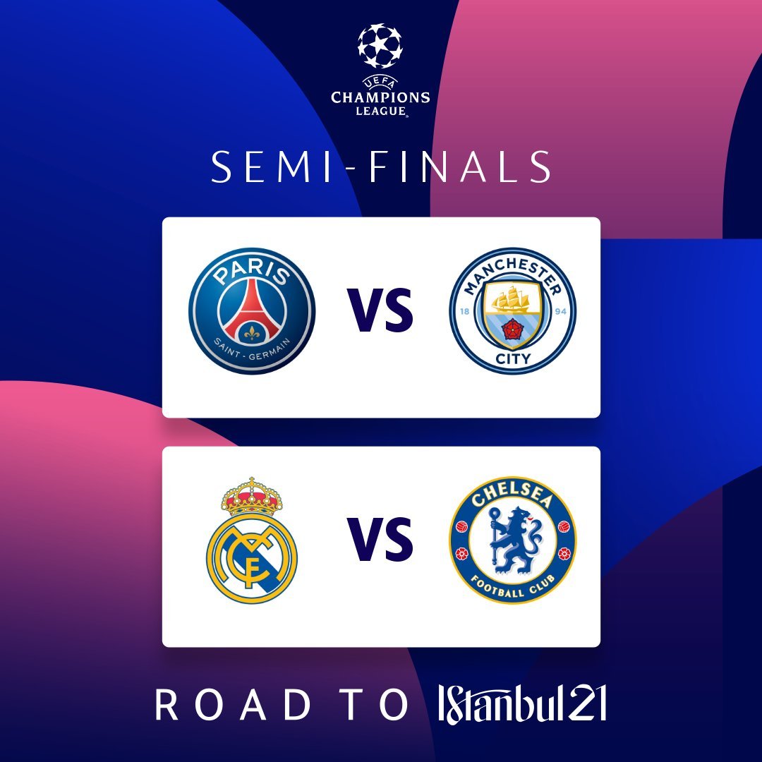 The dates for the semi-finals in the Champions League are known
