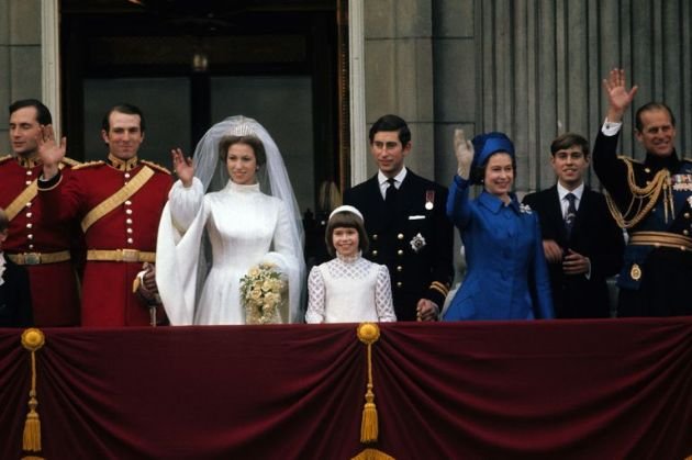 The scandals of the Royal Family in the last 100 years The wedding of Princess Anne