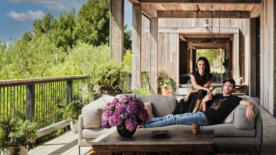 Take a look at the house of Mila Kunis and Ashton Kutcher, which they edited for 5 years: "We wanted a home, not a property"