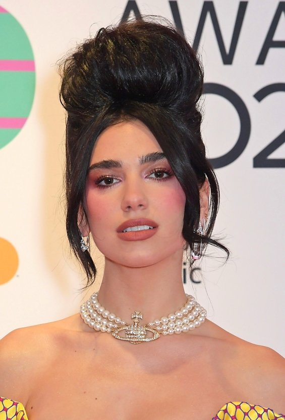 Dua Lipa with questionable styling at the Brit Awards - Fashion chic or kitsch?