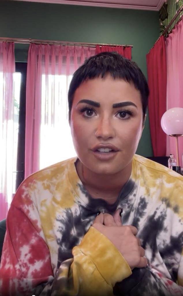 Demi Lovato is now identified as non-binary
