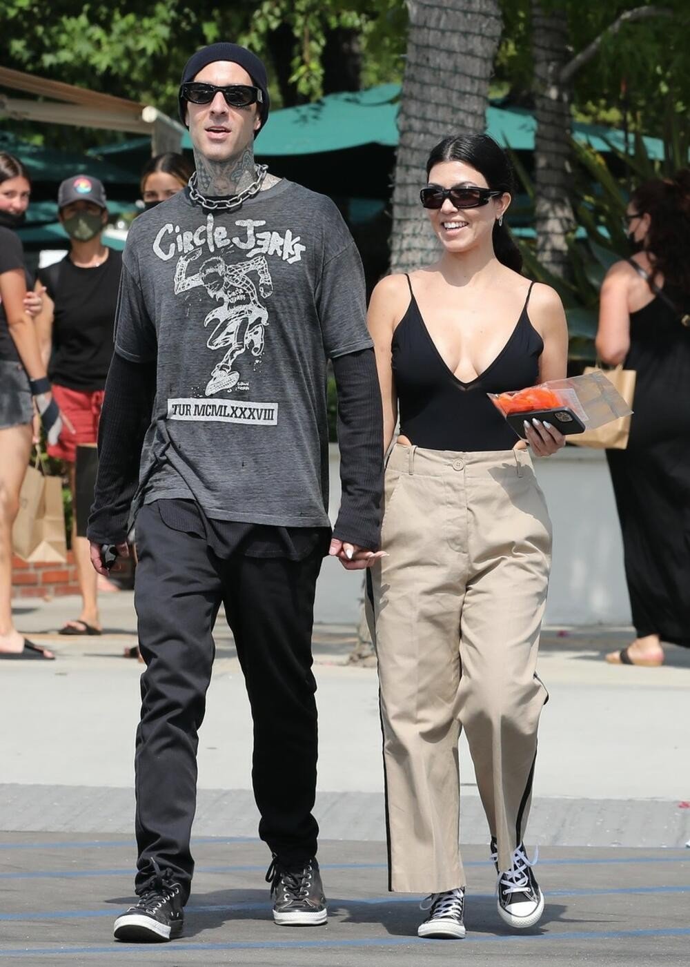 More or less bizarre: Kourtney Kardashian shocked the world with the way she shows love for her new boyfriend