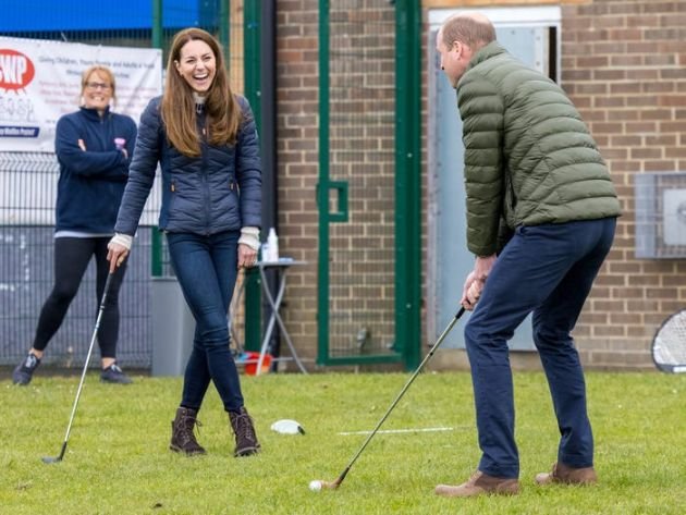 Hugs, jokes: Photo evidence that William and Kate are more relaxed in public after the scandalous interview of Harry and Meghan