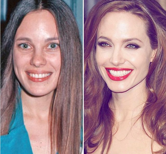 She inherited beauty from her: Angelina Jolie's mother was more beautiful than her