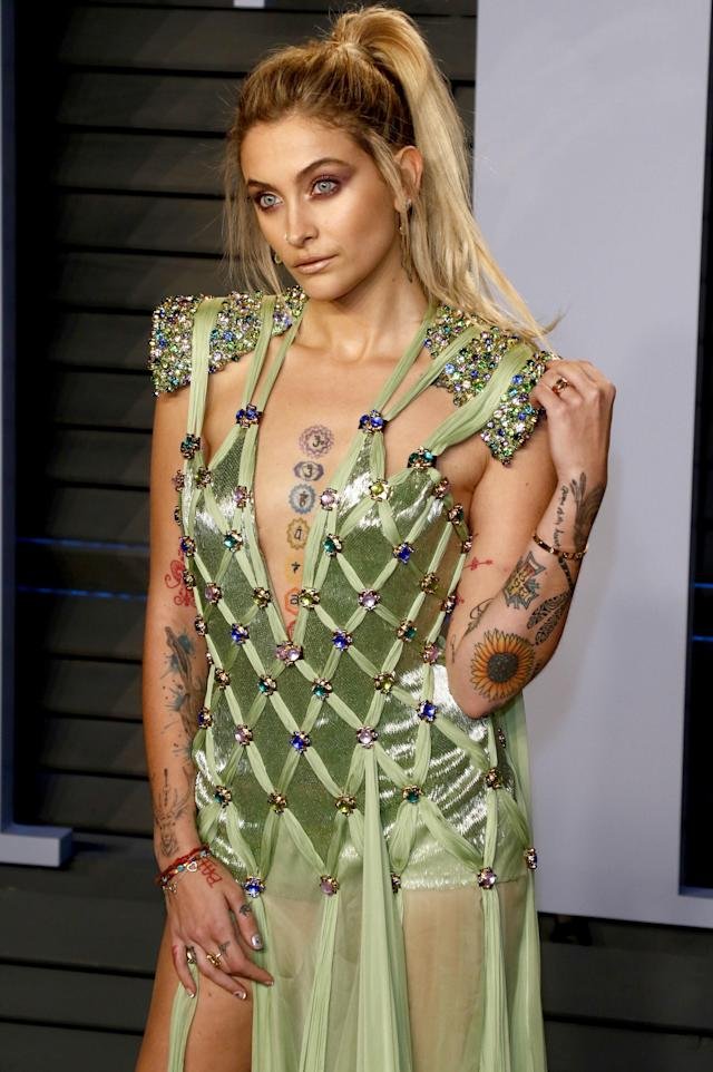 Paris Jackson the daughter of the King of Pop undressed for a role, so she said: "It connects me with mother nature"