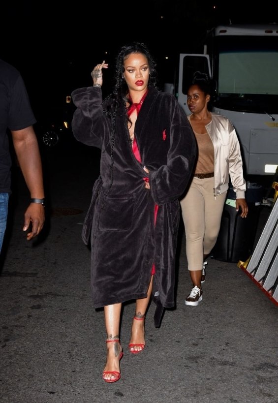 Couple in love: Rihanna is shooting a new video with her boyfriend ASAP Rocky