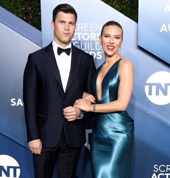 Scarlett Johansson and Colin Jost had their first child together