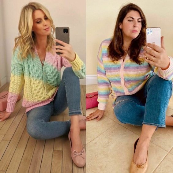 A plus-size blogger copies celebrity stylings to show that anyone can wear anything