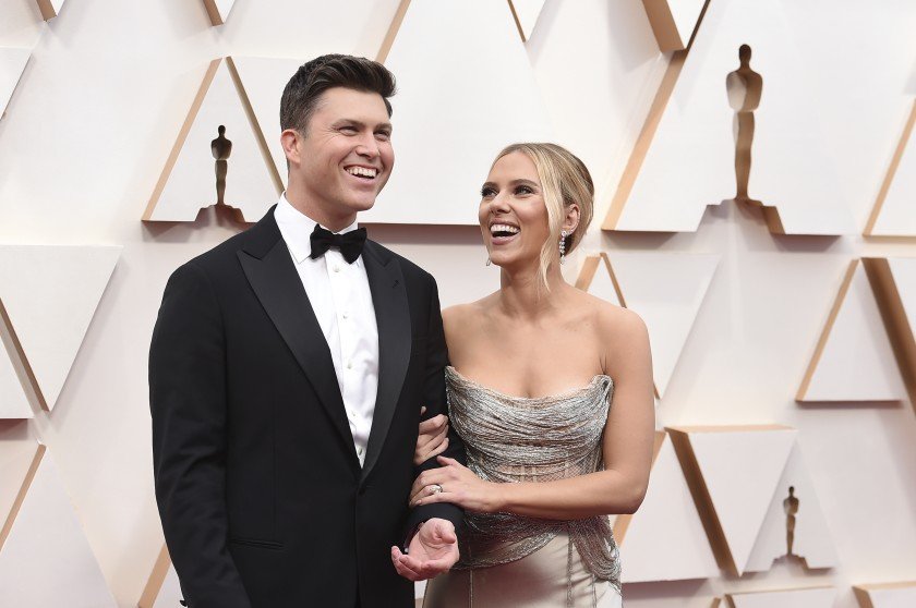 Scarlett Johansson and Colin Jost had their first child together