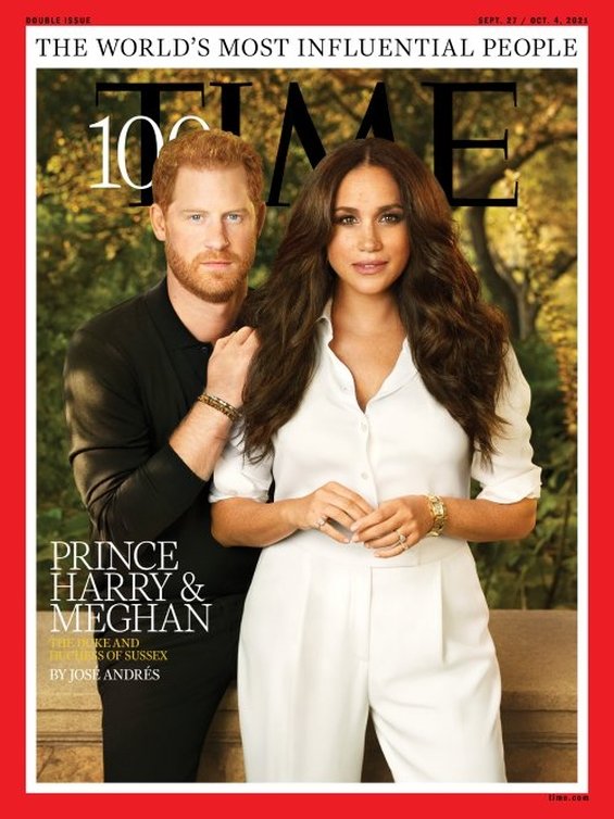 First photoshoot after leaving: Meghan Markle and Prince Harry among the most influential people in the world