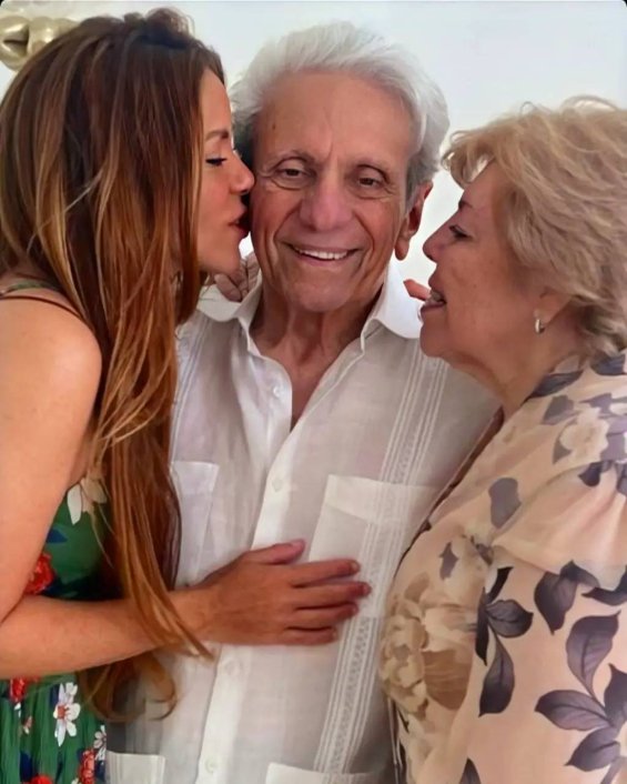 Shakira celebrates her father's 90th birthday with dancing and sweet messages