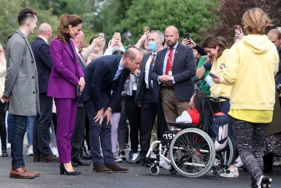 Duchess Catherine was holding a tarantula and Prince William was playing with a snake on a joint tour