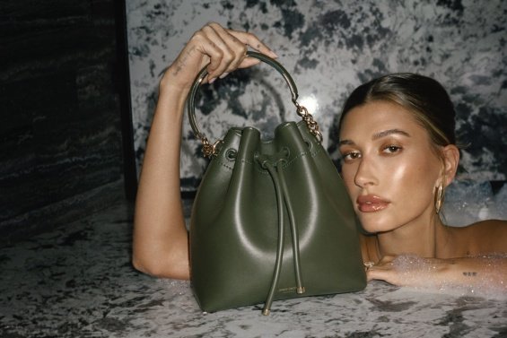 Hailey Bieber bold and glamorous in Jimmy Choo's autumn campaign