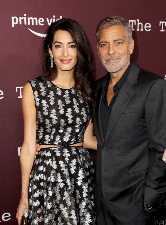 George and Amal Clooney at the premiere of his new movie The Tender Bar - Charming Couple