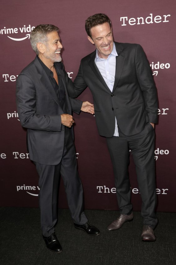 George and Amal Clooney at the premiere of his new movie The Tender Bar - Charming Couple