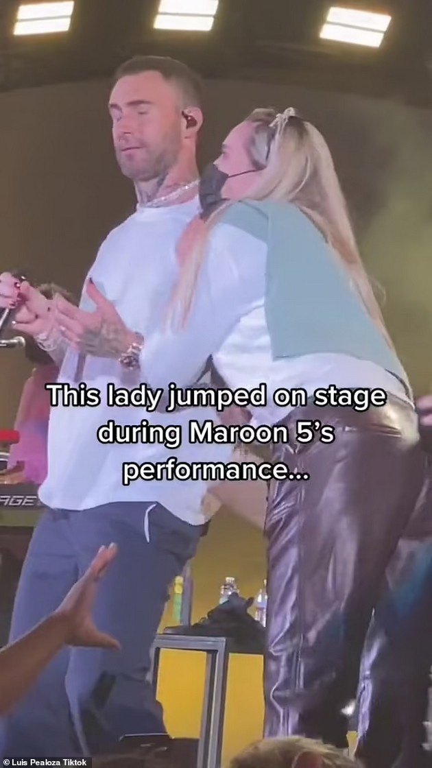 Viral video: Adam Levine was criticized after refusing to hug a fan with horror and swearing