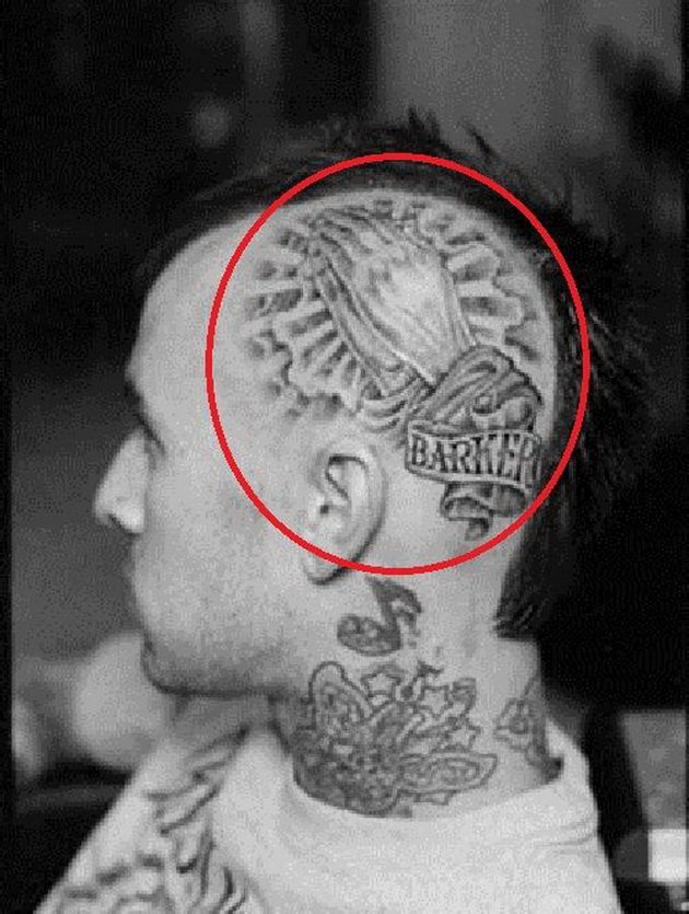 Cover the ex's name with Kourtney's lips - Take a look at Travis Barker's most striking tattoos and their significance