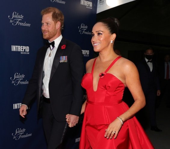 Meghan Markle charmed alongside Prince Harry at a gala in New York