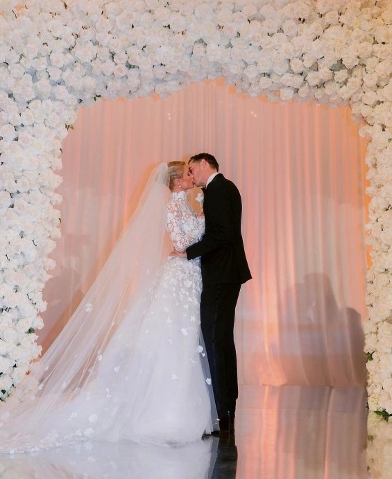 Take a look at Paris Hilton wedding photos - 4 wedding dresses and a few days of celebration