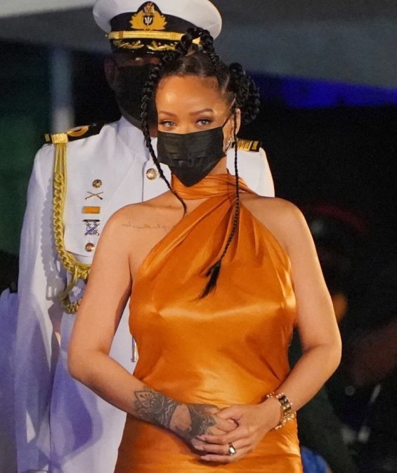 Rihanna was named National Hero on the day Barbados became a Republic