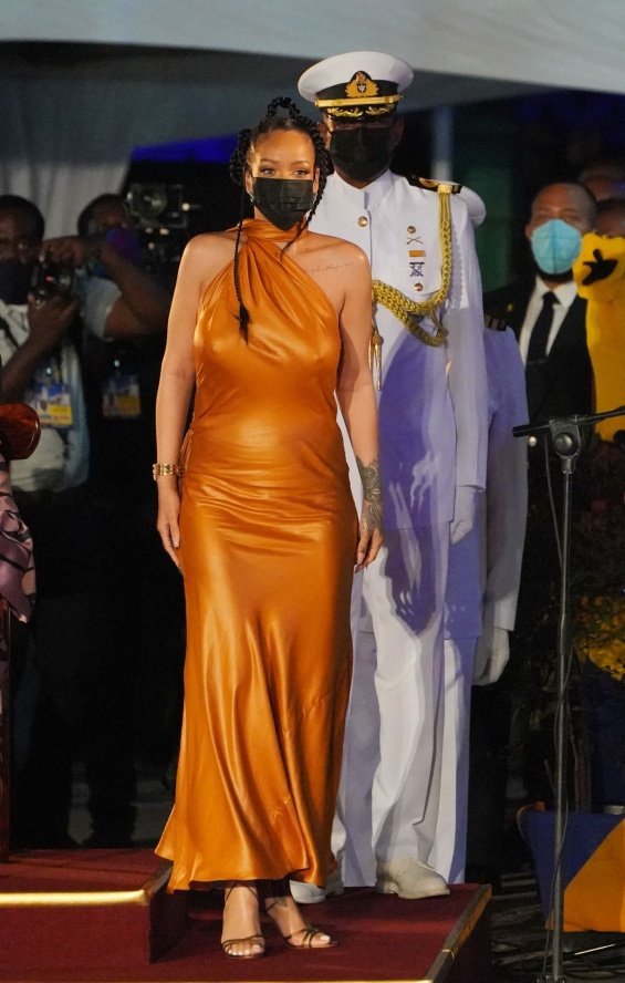 Rihanna was named National Hero on the day Barbados became a Republic