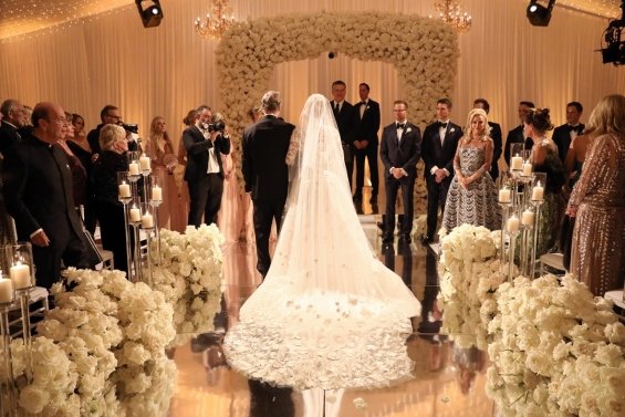 Take a look at Paris Hilton wedding photos - 4 wedding dresses and a few days of celebration