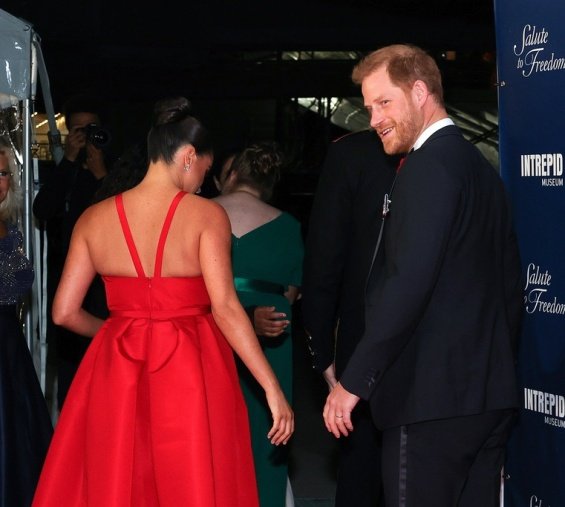 Meghan Markle charmed alongside Prince Harry at a gala in New York