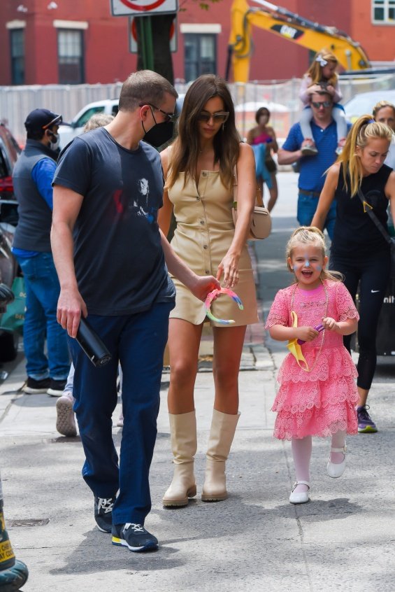 Together again? Irina Shayk and Bradley Cooper photographed on a walk and holding hands