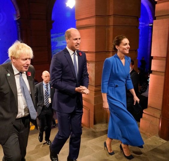 Duchess Catherine and Prince William attend a United Nations conference on climate change