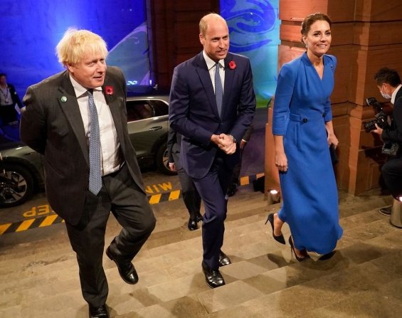 Duchess Catherine and Prince William attend a United Nations conference on climate change