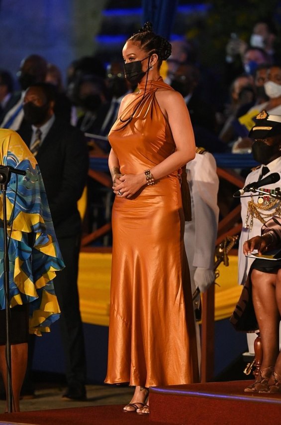 Rihanna was named National Hero on the day Barbados became a Republic