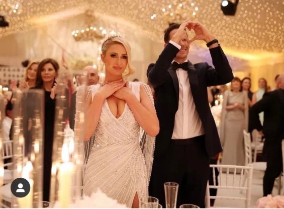 Take a look at Paris Hilton wedding photos - 4 wedding dresses and a few days of celebration