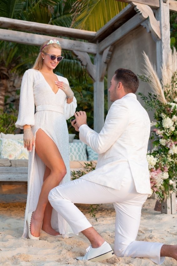 Take a look at Paris Hilton wedding photos - 4 wedding dresses and a few days of celebration