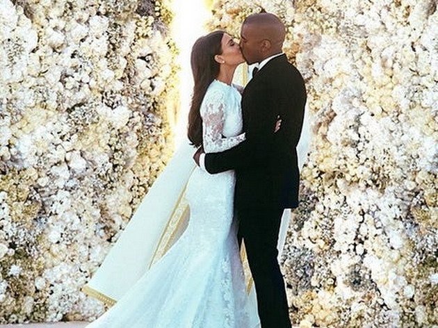 How did the marriage between Kim Kardashian and Kanye West fall apart?