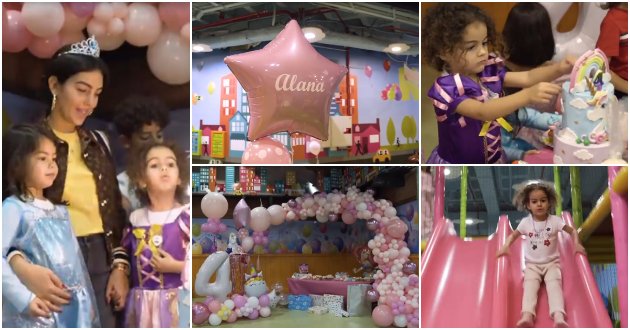 They have millions, but they don't spoil the children - See how Ronaldo and Georgina celebrated their daughter's birthday