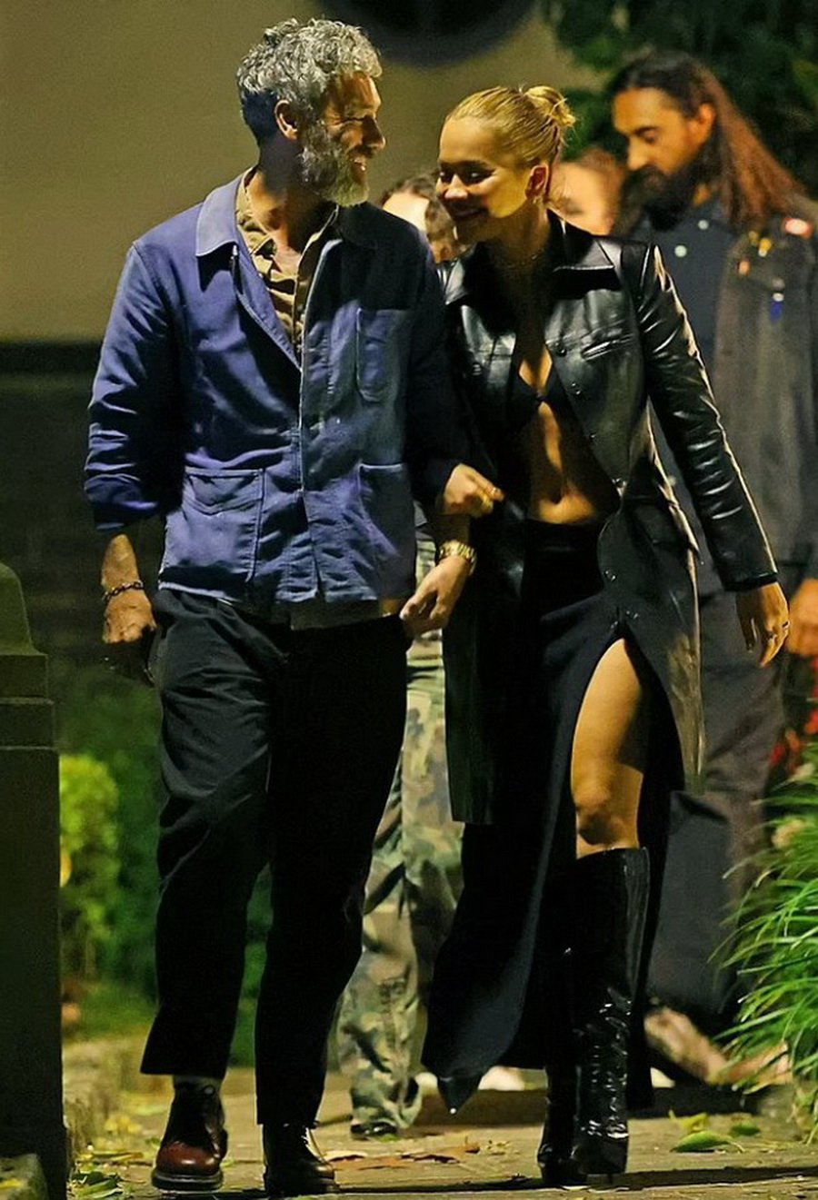 Rita Ora and Taika Waititi were photographed at a dinner in Sydney after the scandal