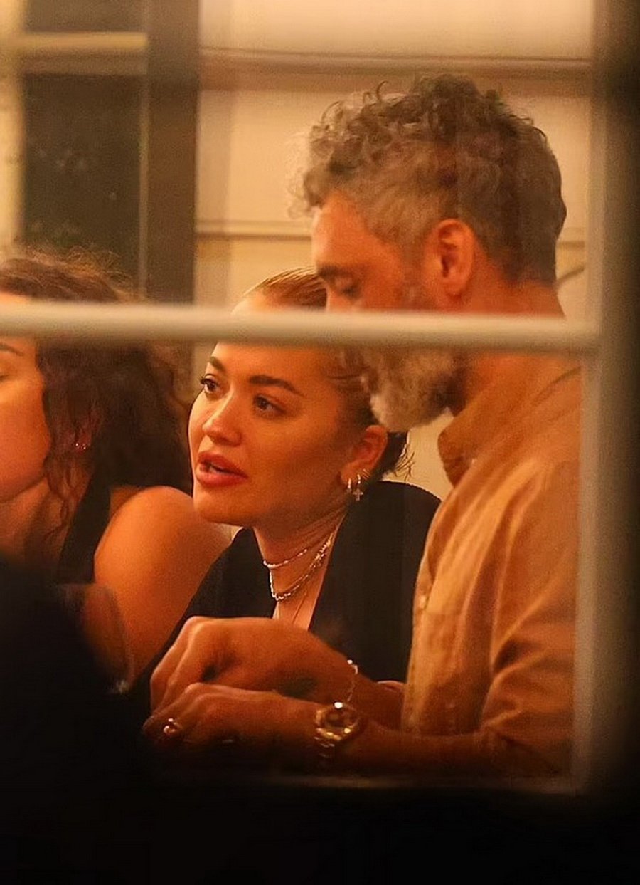 Rita Ora and Taika Waititi were photographed at a dinner in Sydney after the scandal