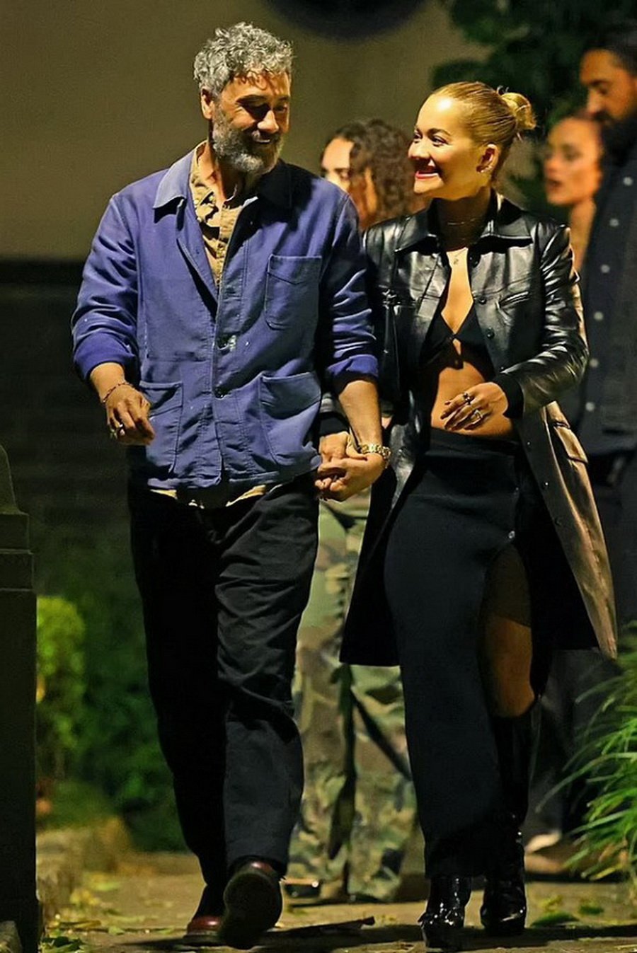 Rita Ora and Taika Waititi were photographed at a dinner in Sydney after the scandal