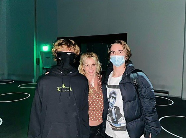 Britney Spears is finally free and now hangs out with her sons