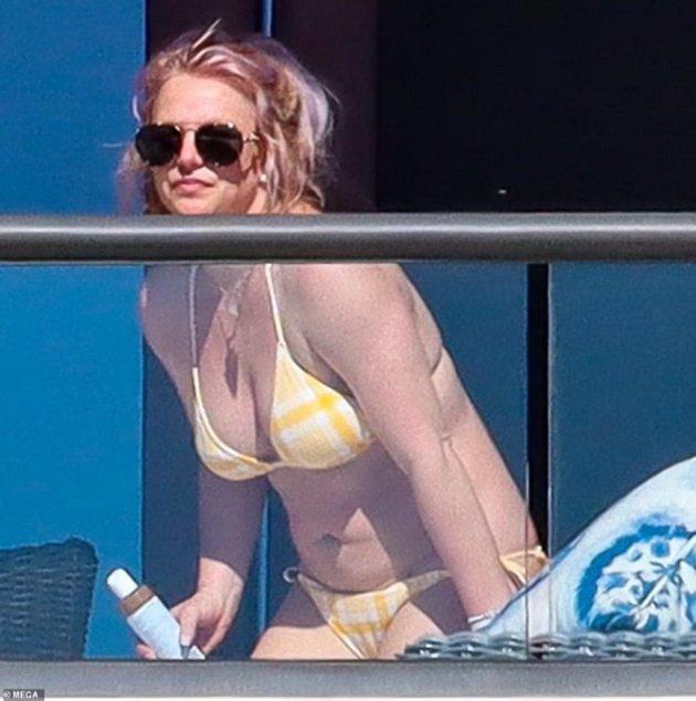 Britney Spears in a bikini is enjoying with her fiancé in Hawaii