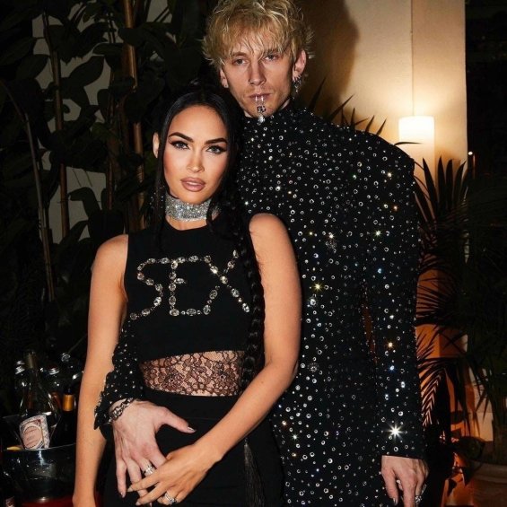 Megan Fox and Machine Gun Kelly in striking stylings - First appearance of the couple after the engagement