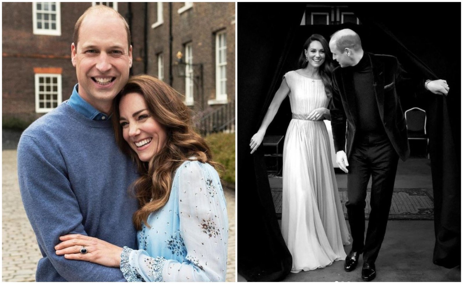 In love like never before: Prince William and Duchess Catherine post an unprecedented photo showing their love