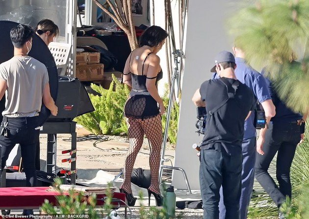 Kourtney Kardashian showed her cellulite without photoshopping