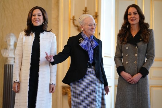 Duchess Catherine met with Princess Mary and Queen Margaret II in Copenhagen