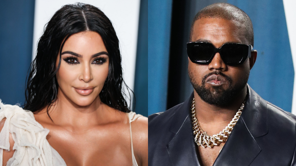 Kanye West broke up with his new girlfriend and sent roses to Kim Kardashian
