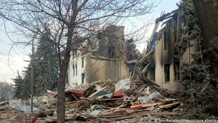 Zelenskyy promised to rebuild the destroyed Ukrainian homes