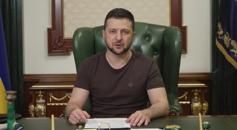 Zelenskyy called for global protests