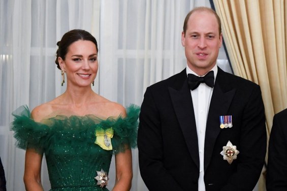 Duchess Catherine and Prince William elegant at a Jamaican reception